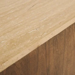 Tv-meubel Nova Bruin Marmer 175cm - Giga Meubel