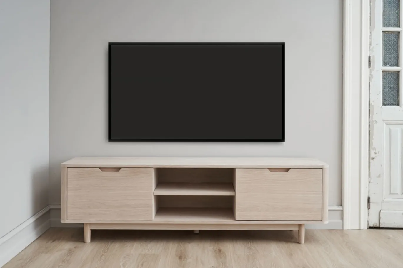 Tv-meubel Nyborg Naturel Eiken 180cm - Giga Meubel