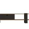 Tv-meubel Ova Antraciet/Bruin 120cm
