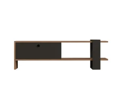 Tv-meubel Ova Antraciet/Bruin 120cm