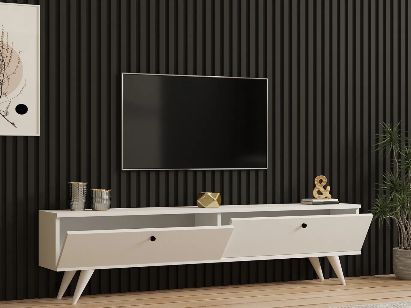Tv-meubel Paris Wit 160cm