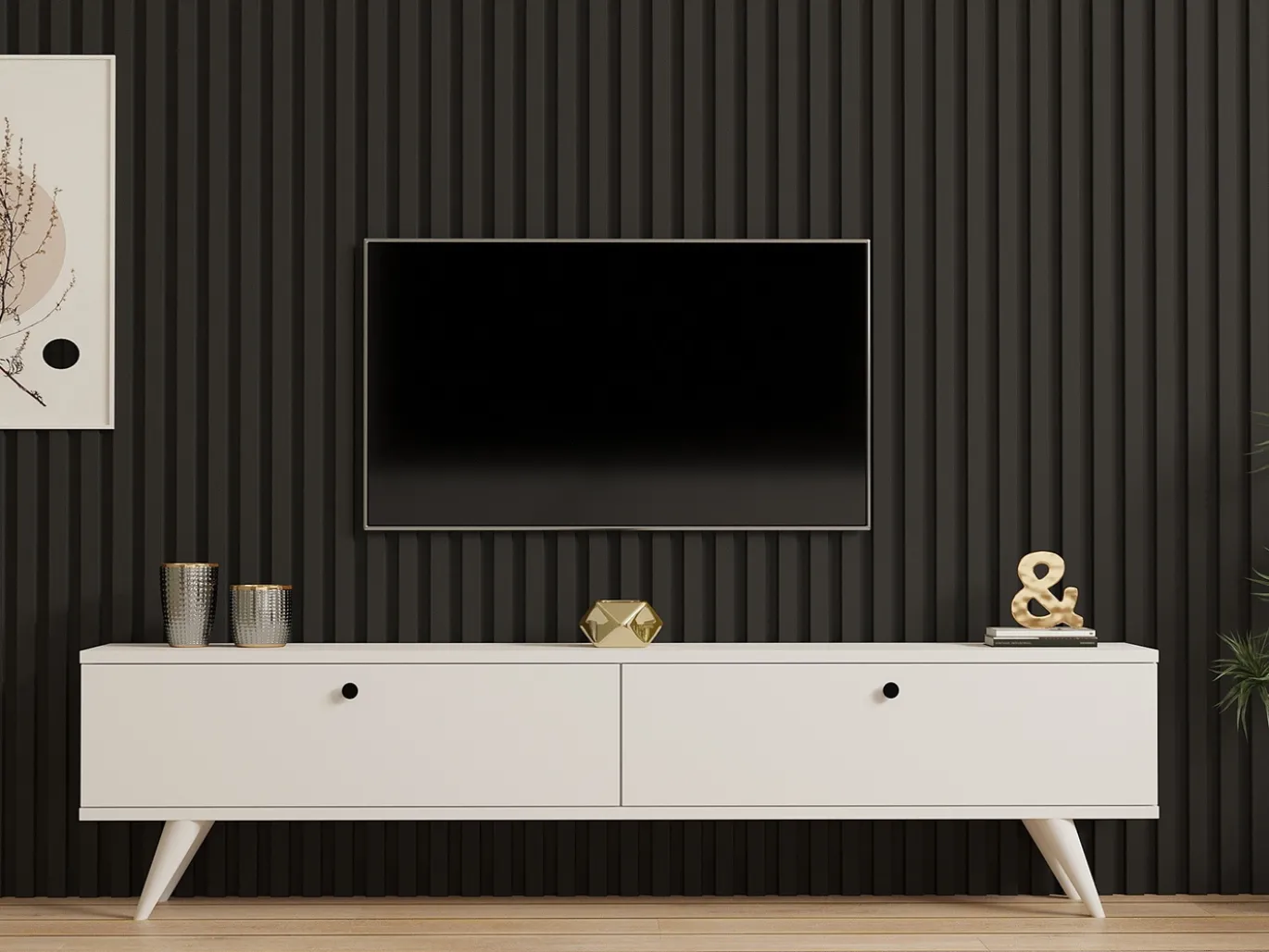 Tv-meubel Paris Wit 160cm