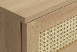 Tv-meubel Pensacola Eiken Melamine - Giga Living