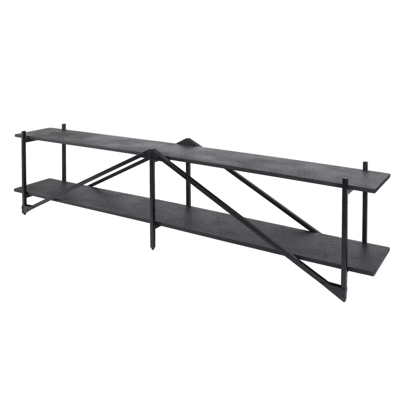 Tv-meubel Piega Liquid Metal 220cm - Giga Meubel