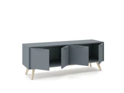 Tv-meubel Pisco 4d Khaki Groen/wit Wax - Giga Meubel