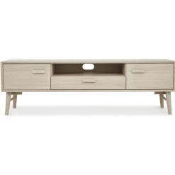 Tv-meubel Porto Naturel Eiken 160cm - Giga Meubel