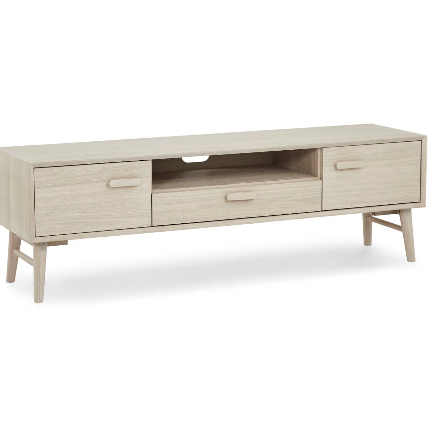 Tv-meubel Porto Naturel Eiken 160cm - Giga Meubel