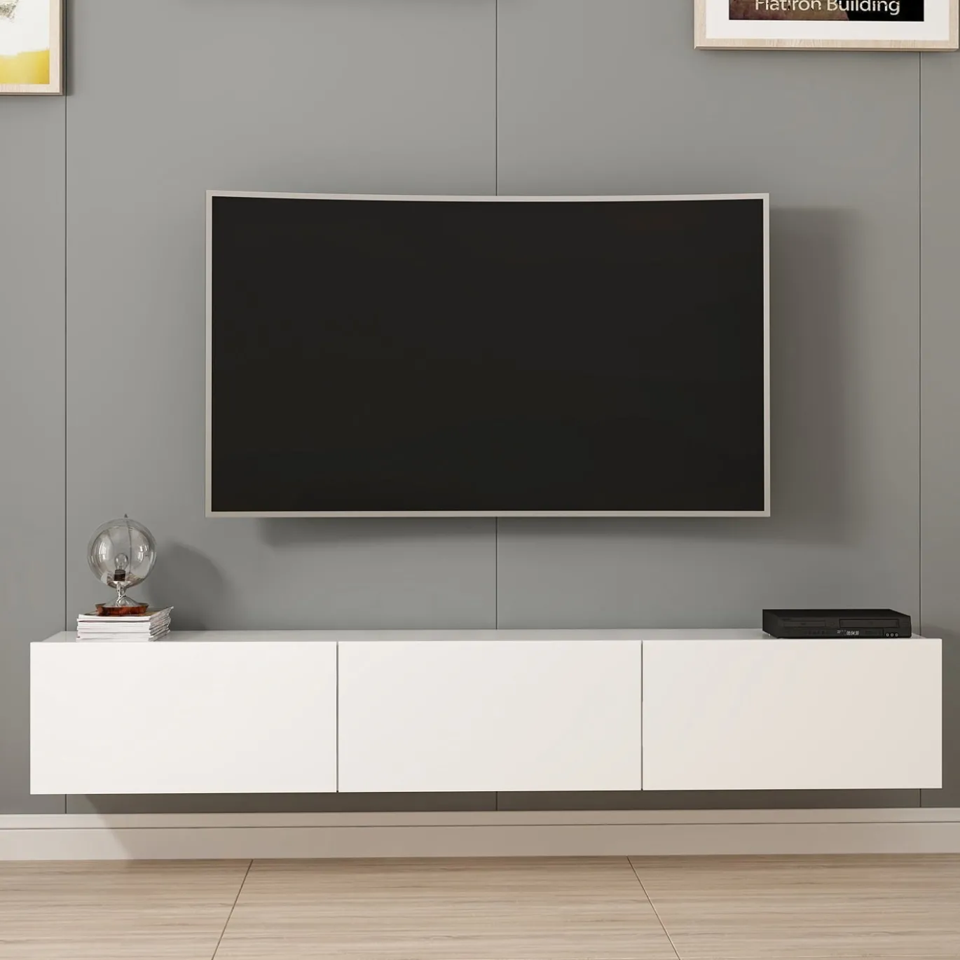 Tv-meubel Rigel Wit 180cm
