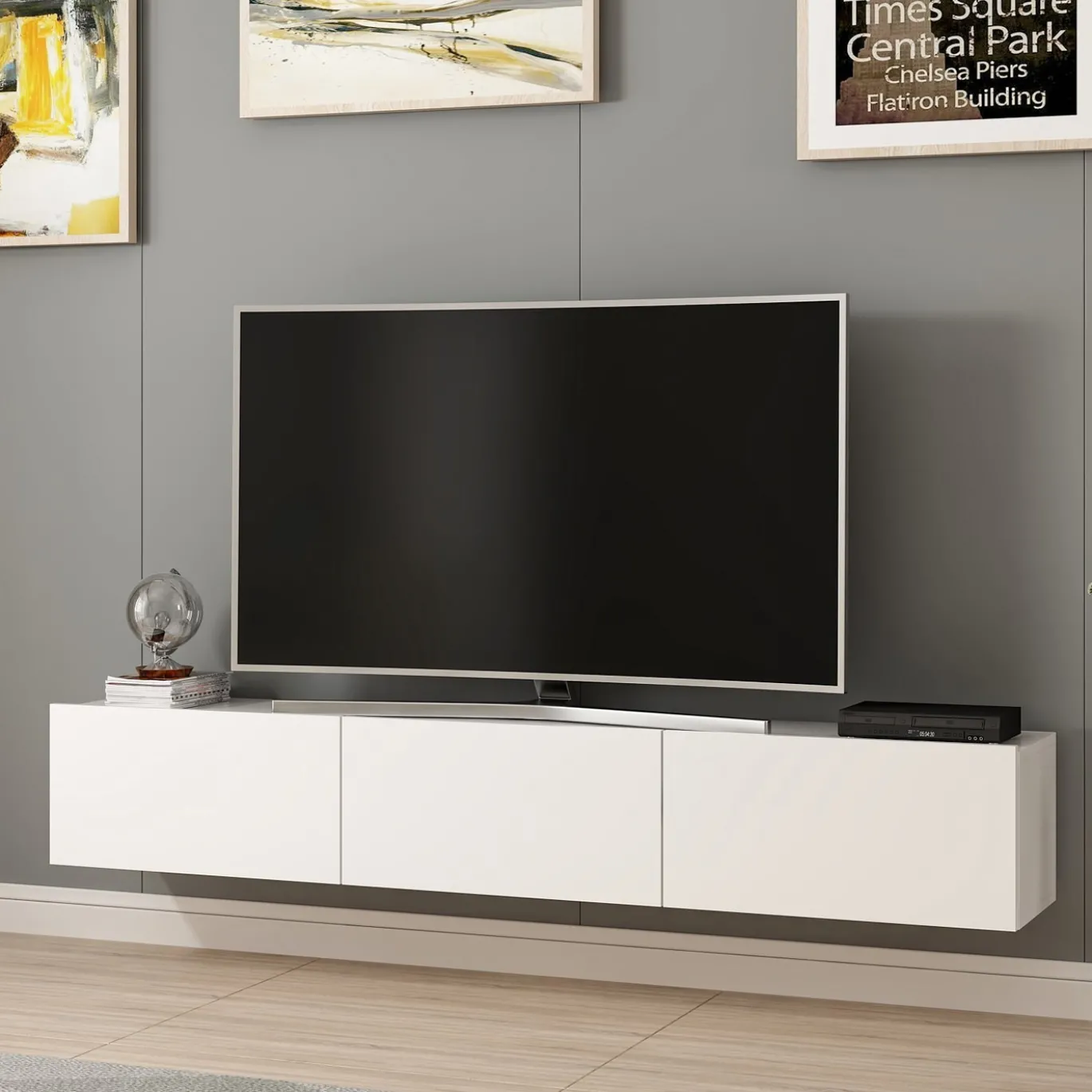 Tv-meubel Rigel Wit 180cm