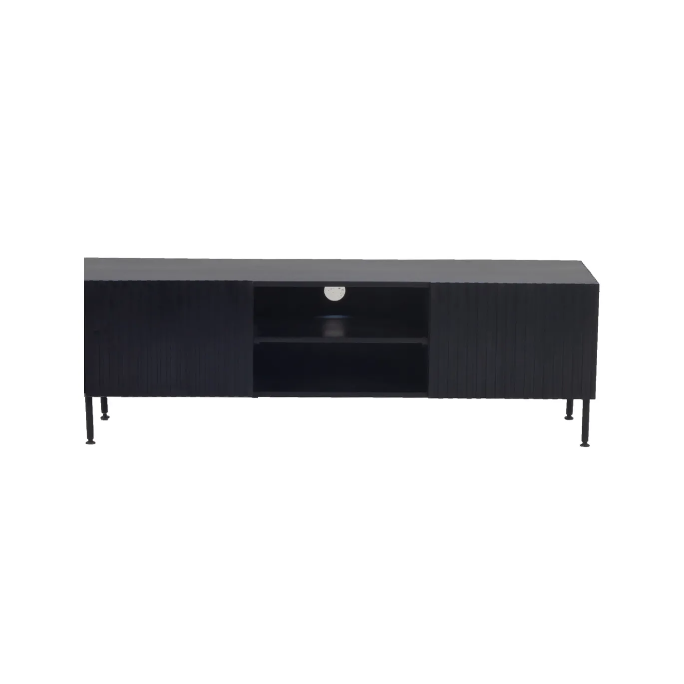 Tv-meubel Roman Zwart 150cm - Giga Meubel
