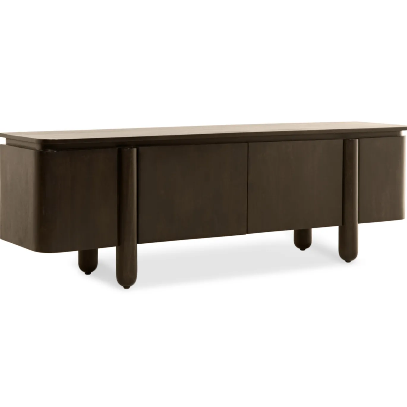 Tv-meubel Rondo Donkerbruin 175cm - Giga Meubel