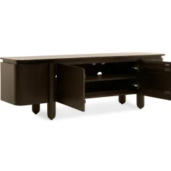Tv-meubel Rondo Donkerbruin 175cm - Giga Meubel