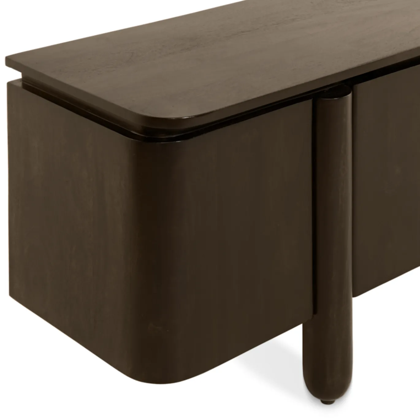 Tv-meubel Rondo Donkerbruin 175cm - Giga Meubel