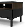 Tv-meubel Roomers Zwart Noten - Giga Living