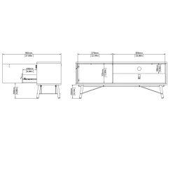 Tv-meubel Ry Jackson Hickory - Giga Living