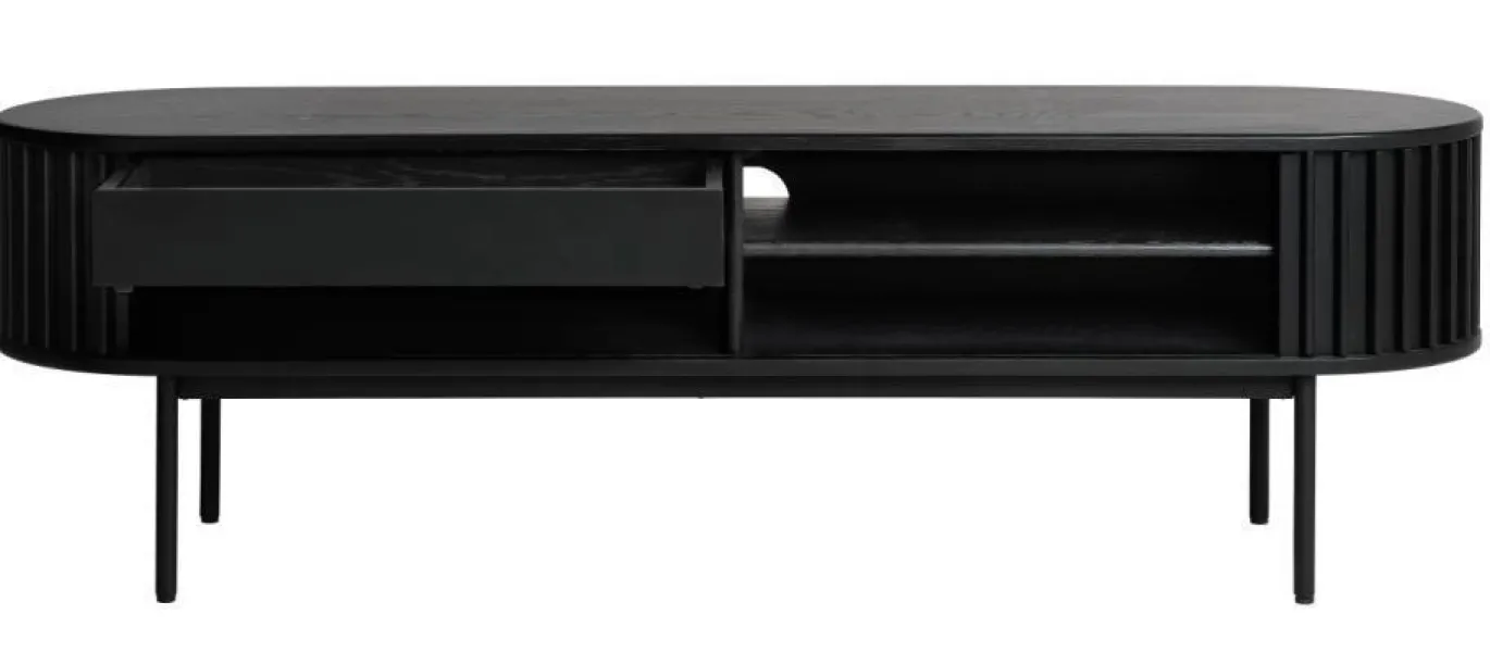 Tv-meubel Siena Zwart - Giga Living