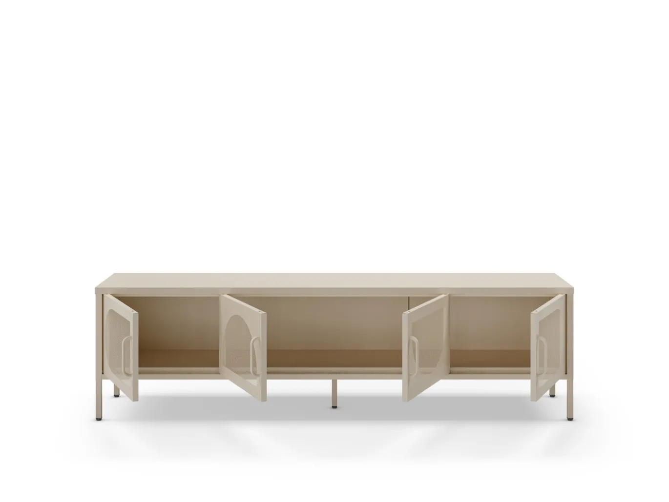 Tv-meubel Tayra 4d 180cm Crème - Giga Meubel