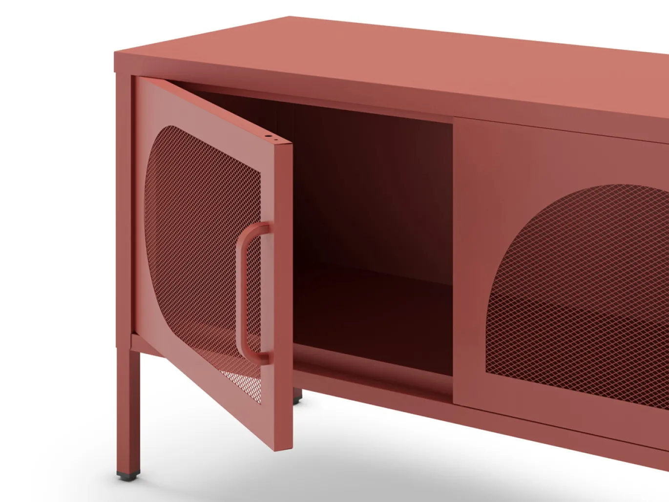 Tv-meubel Tayra 4d 180cm Terracotta - Giga Meubel