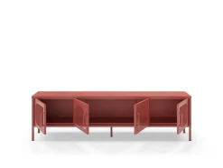 Tv-meubel Tayra 4d 180cm Terracotta - Giga Meubel