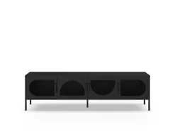 Tv-meubel Tayra 4d 180cm Zwart - Giga Meubel