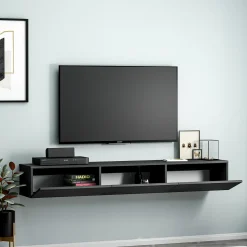 Tv-meubel Terra Zwart 180cm