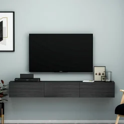 Tv-meubel Terra Zwart 180cm