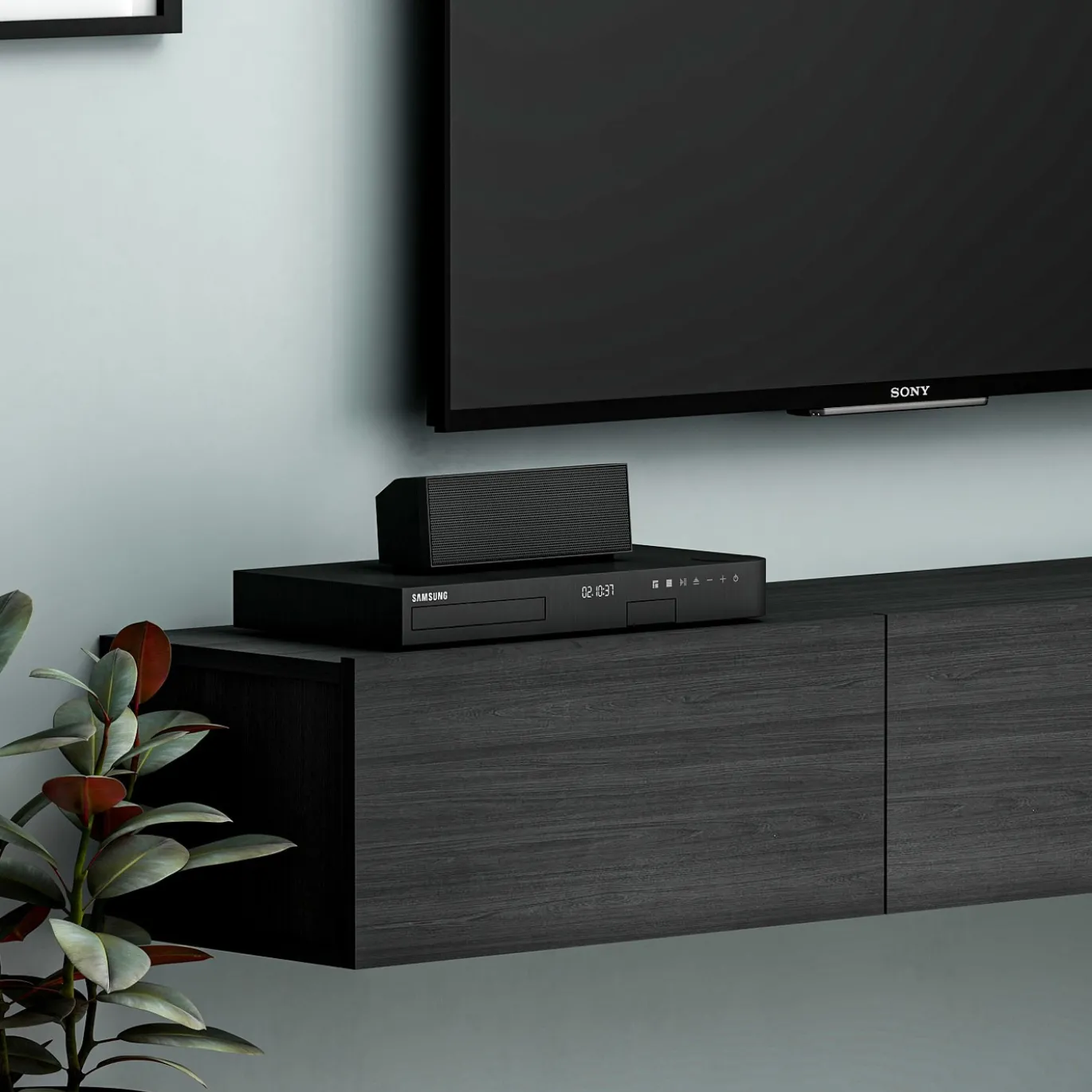 Tv-meubel Terra Zwart 180cm