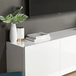 Tv-Meubel Tocoa Melamine Wit