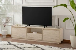 Tv-meubel Vanguard Travertinlook 160cm