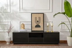 Tv-meubel Vanguard Zwart 160cm