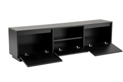 Tv-meubel Vanguard Zwart 160cm