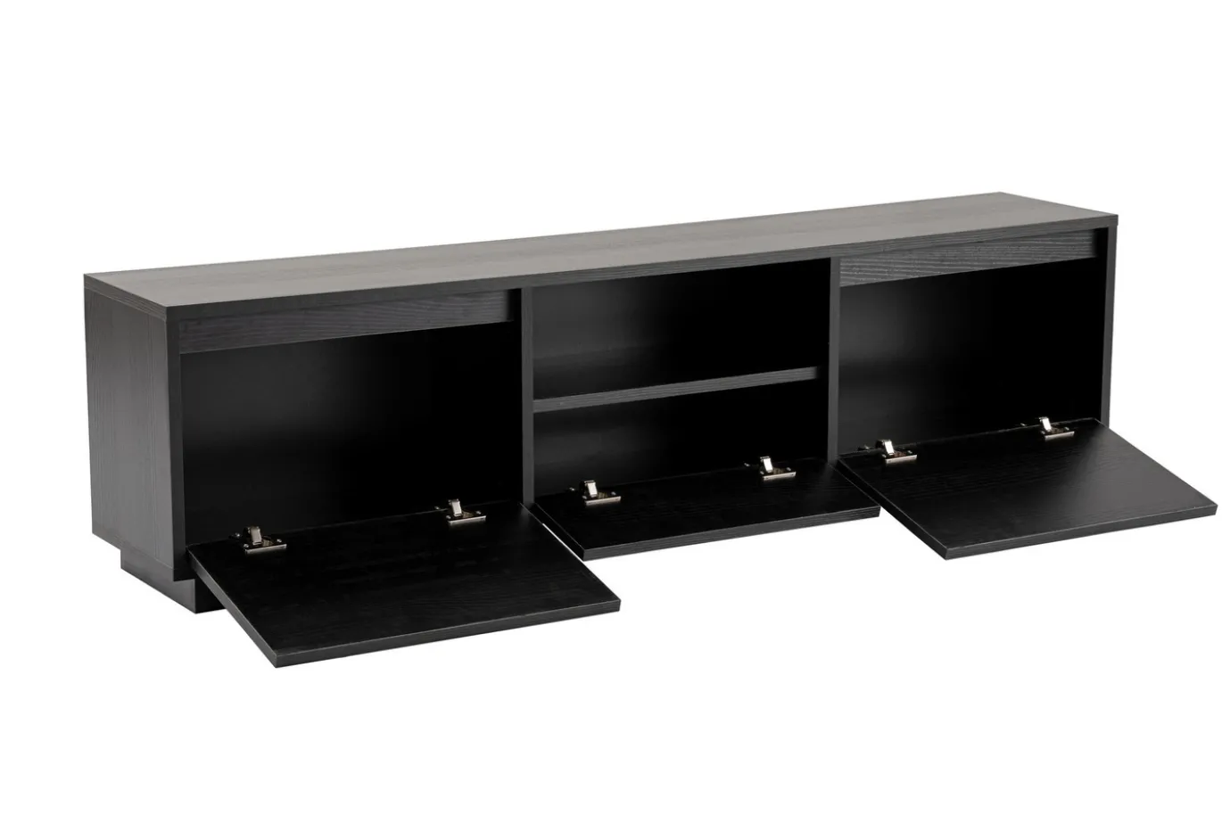 Tv-meubel Vanguard Zwart 160cm