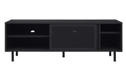 Tv-meubel Veep Zwart Metaal 160cm - Giga Living