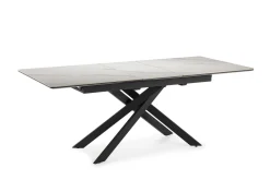 Uitschuifbare Eettafel Belma 160/200 Wit Matt Keramiek - Giga Meubel