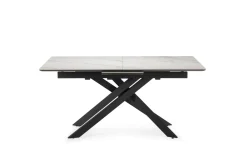 Uitschuifbare Eettafel Belma 160/200 Wit Matt Keramiek - Giga Meubel