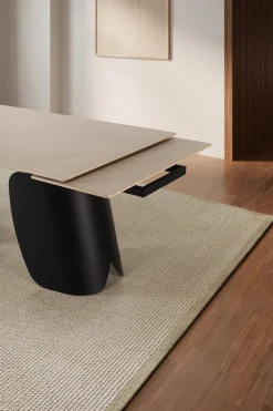 Uitschuifbare Eettafel Crisia 180/260cm Travertine - Giga Meubel