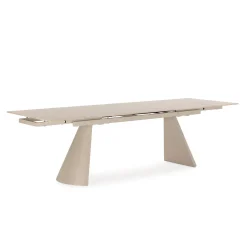Uitschuifbare Eettafel Prisca 180/260cm Travertine - Giga Meubel