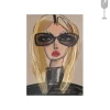 Urban Cotton Glasschilderij She Knows 40x60cm