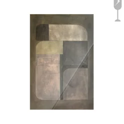 Urban Cotton Glasschilderij Rounded 40x60cm