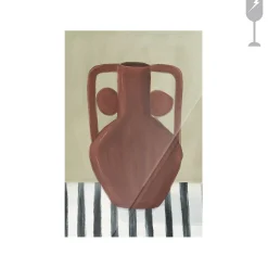 Urban Cotton Glasschilderij Vivid Vase 10 40x60cm