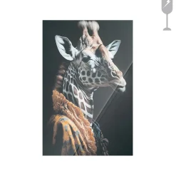 Urban Cotton Glasschilderij Tropical Place 40x60cm