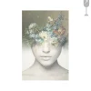 Urban Cotton Glasschilderij Bloom 40x60cm