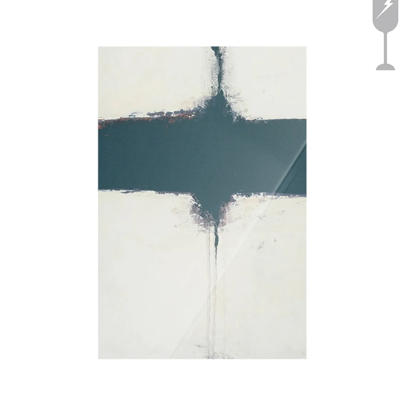Urban Cotton Glasschilderij Abstract 3 40x60cm