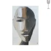 Urban Cotton Glasschilderij Head 2 40x60cm