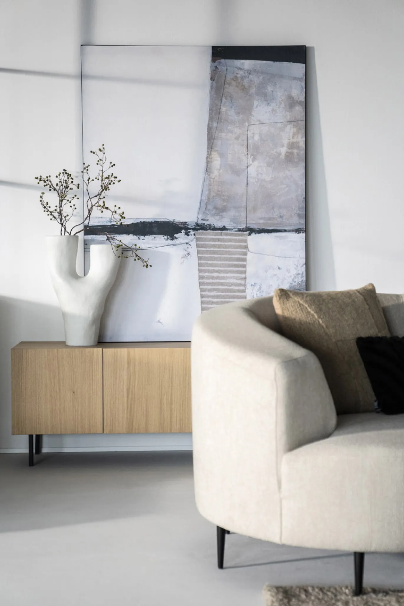 Urban Cotton Wandkleed Abstract 5 Medium 110x145cm