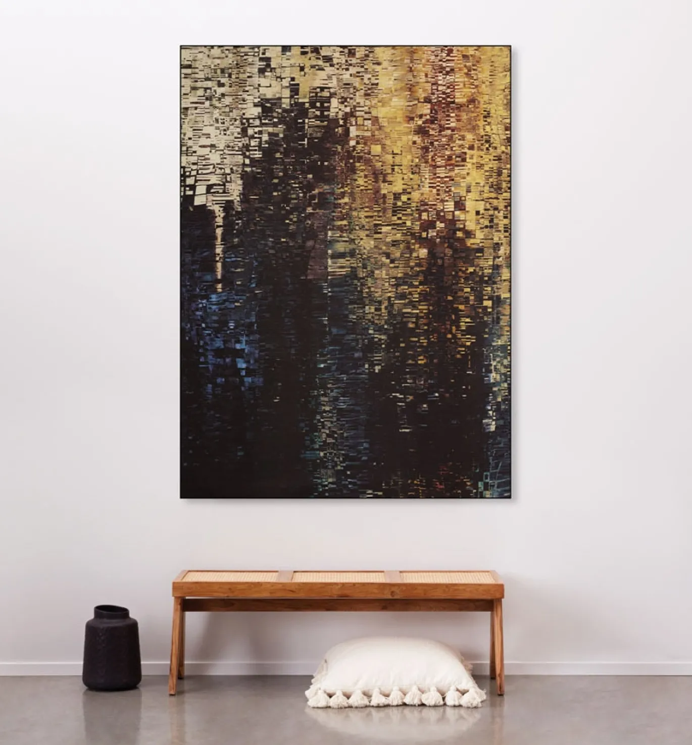 Urban Cotton Wandkleed Drops Large 145x190cm
