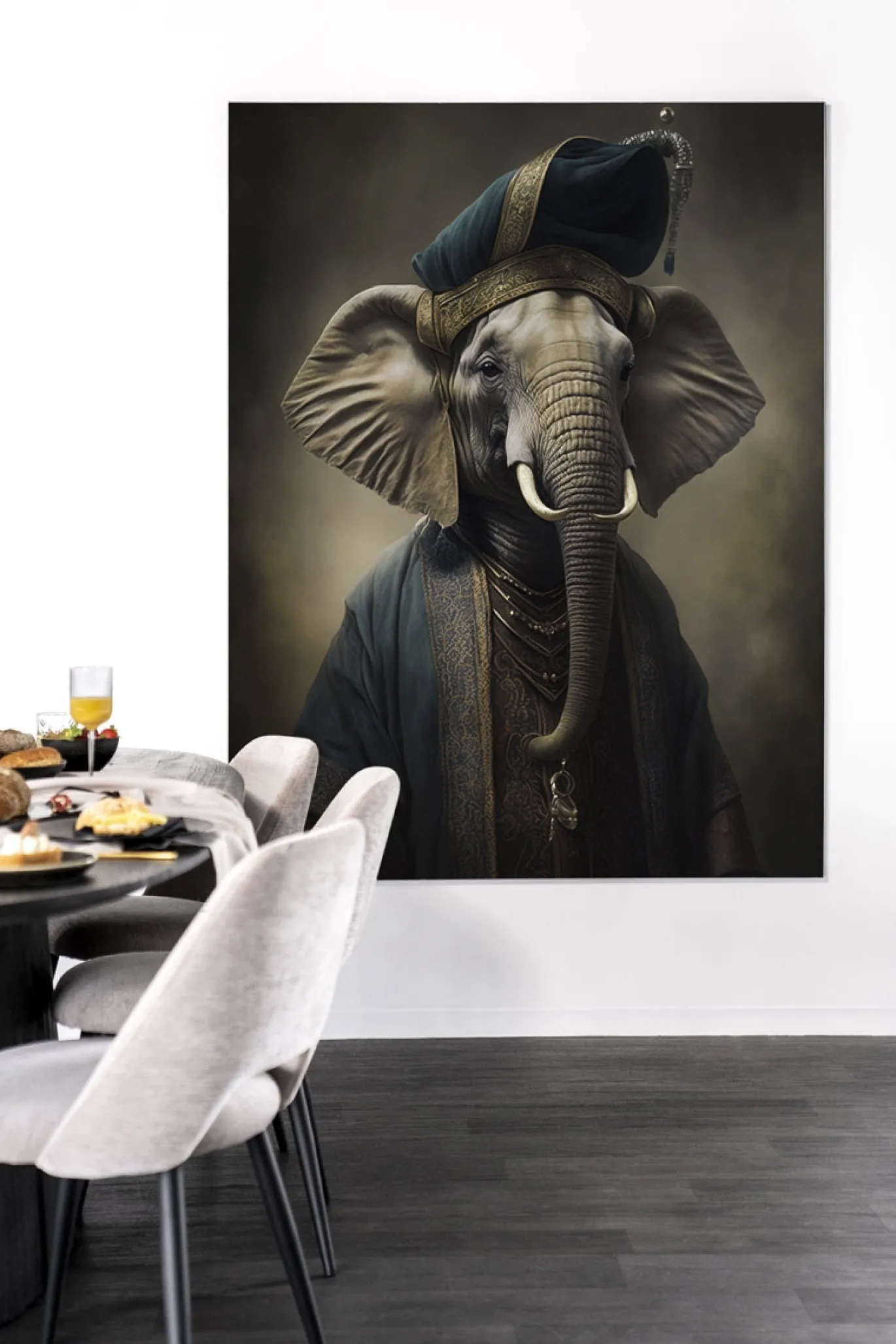 Urban Cotton Wandkleed Elephant Large 145x190cm