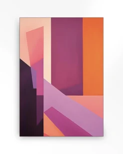 Urban Cotton Wandkleed Folded Lines Large 145x190cm