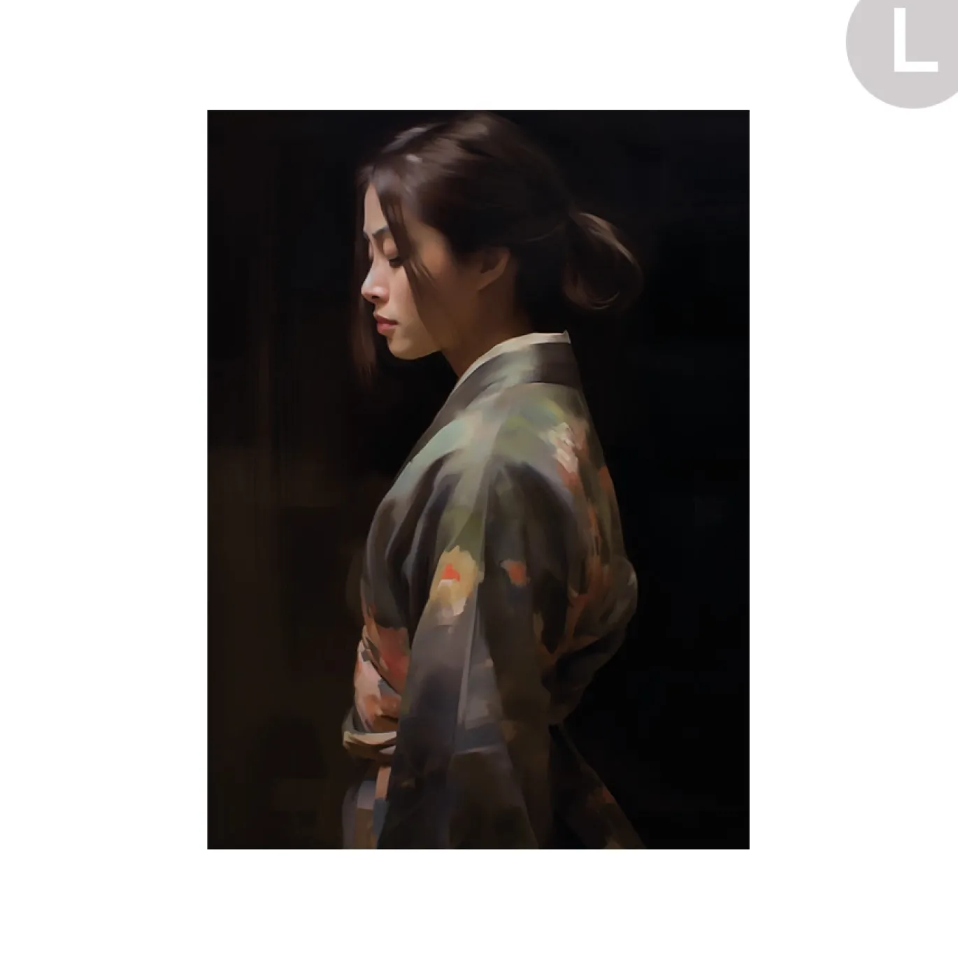 Urban Cotton Wandkleed Kimono Tales Large