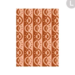 Urban Cotton Wandkleed Moon Blockprint Large